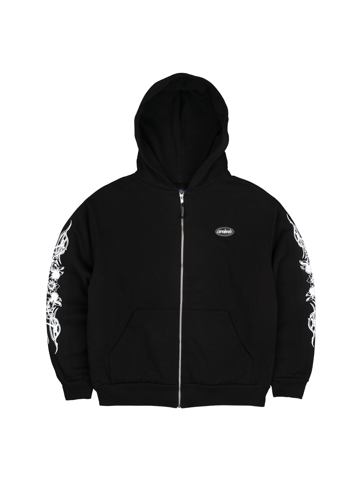 theredthread S callifur zip hoodie black レディース